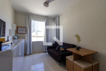 Sala de apartamento para alugar com 1 quarto, 20m² em Botafogo, Rio de Janeiro