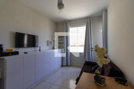 Sala de apartamento para alugar com 1 quarto, 20m² em Botafogo, Rio de Janeiro