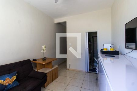 Sala de apartamento para alugar com 1 quarto, 20m² em Botafogo, Rio de Janeiro