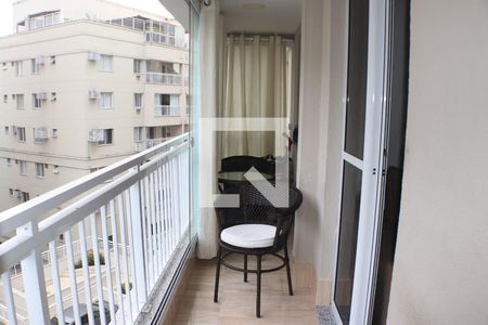 Varanda da Sala de apartamento para alugar com 2 quartos, 69m² em Taquara, Rio de Janeiro