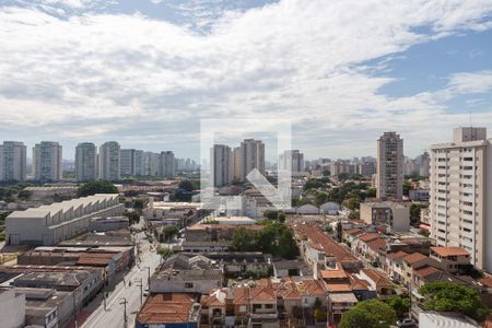 Vista da Suíte de apartamento para alugar com 1 quarto, 28m² em Água Branca, São Paulo