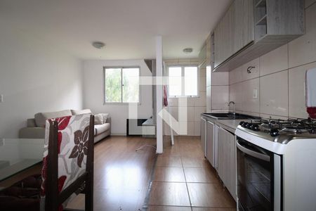 Sala/Cozinha de apartamento para alugar com 2 quartos, 42m² em Estância Velha, Canoas