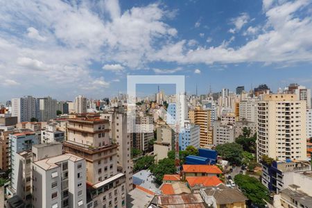 Vista de kitnet/studio para alugar com 1 quarto, 33m² em Consolação, São Paulo