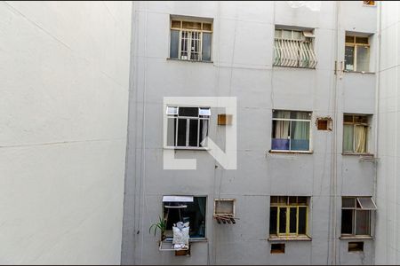 Vista do Sala/Quarto de apartamento à venda com 1 quarto, 30m² em Centro, Niterói