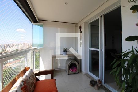 Varanda Gourmet de apartamento à venda com 3 quartos, 90m² em Jardim Belo Horizonte, Campinas