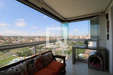 Varanda Gourmet de apartamento à venda com 3 quartos, 90m² em Jardim Belo Horizonte, Campinas