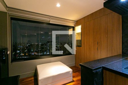Varanda da Sala de apartamento à venda com 1 quarto, 123m² em Brás, São Paulo