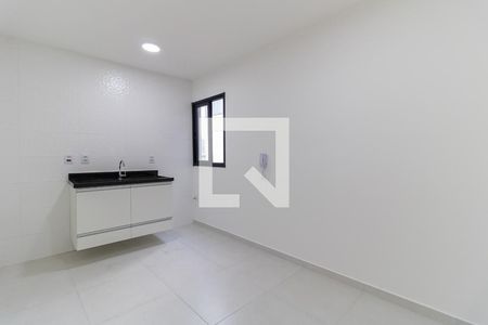 Sala e Cozinha de apartamento para alugar com 1 quarto, 20m² em Cambuci, São Paulo