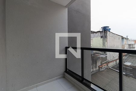 Varanda e Lavanderia de apartamento para alugar com 1 quarto, 21m² em Cambuci, São Paulo