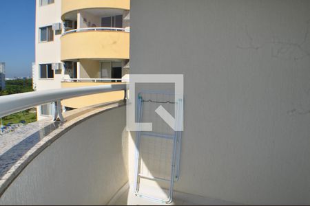 Varanda da Sala  de apartamento para alugar com 1 quarto, 42m² em Jacarepaguá, Rio de Janeiro