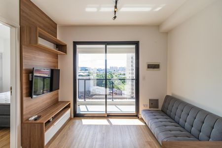 Sala de apartamento para alugar com 1 quarto, 40m² em Bethaville I, Barueri