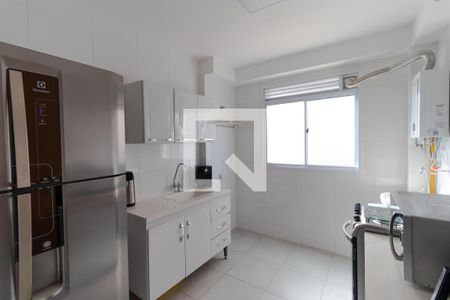 Cozinha de apartamento à venda com 1 quarto, 36m² em Fundação da Casa Popular, Campinas