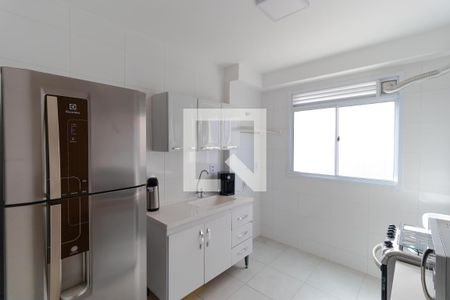 Cozinha de apartamento à venda com 1 quarto, 36m² em Fundação da Casa Popular, Campinas