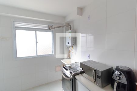 Cozinha de apartamento à venda com 1 quarto, 36m² em Fundação da Casa Popular, Campinas