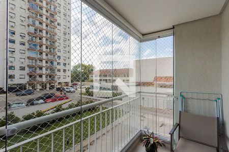 Varanda de apartamento à venda com 2 quartos, 81m² em Santa Maria Goretti, Porto Alegre