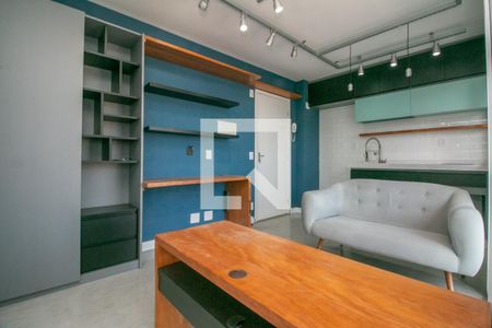 Sala de apartamento para alugar com 1 quarto, 27m² em Brás, São Paulo