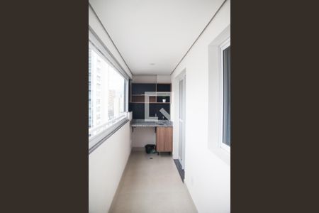 varanda de apartamento para alugar com 1 quarto, 33m² em Bela Vista, São Paulo