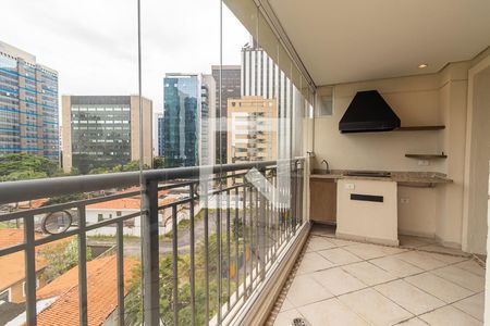 Sala - Varanda de apartamento à venda com 2 quartos, 73m² em Pinheiros, São Paulo