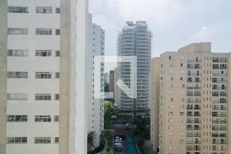 Vista Sala de apartamento para alugar com 2 quartos, 78m² em Indianópolis, São Paulo