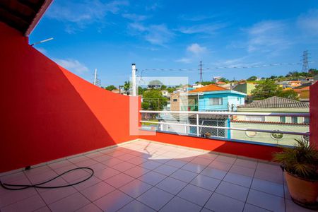 Varanda do quarto 1 de casa à venda com 3 quartos, 174m² em Jardim Jamaica, Santo André