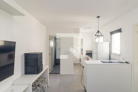 Sala de apartamento para alugar com 1 quarto, 30m² em Campos Elíseos, São Paulo