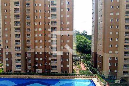 Vista varanda gourmet, quarto e suíte de apartamento para alugar com 2 quartos, 74m² em Jardim Tupanci, Barueri