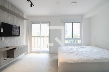 Sala/Quarto de apartamento para alugar com 1 quarto, 26m² em Pinheiros, São Paulo