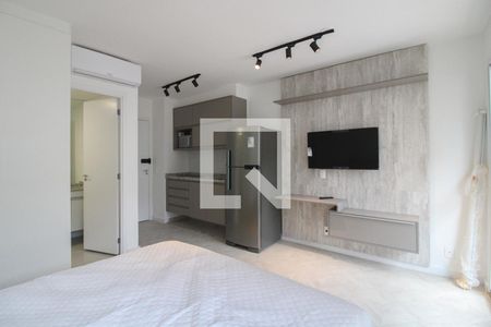 Sala/Quarto de apartamento para alugar com 1 quarto, 26m² em Pinheiros, São Paulo