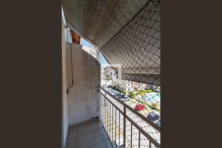 Varanda da Sala de apartamento à venda com 3 quartos, 49m² em Parada de Lucas, Rio de Janeiro