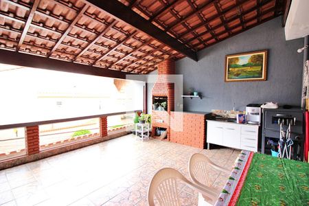 Varanda gourmet do Quarto 1  de casa à venda com 3 quartos, 186m² em Botujuru, São Bernardo do Campo