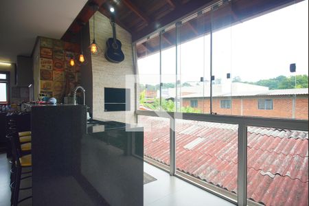 Varanda da Sala de casa à venda com 3 quartos, 290m² em Rondônia, Novo Hamburgo