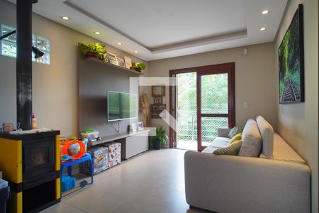 Sala de casa à venda com 3 quartos, 290m² em Rondônia, Novo Hamburgo