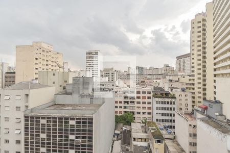 Varanda de kitnet/studio à venda com 1 quarto, 28m² em Bela Vista, São Paulo