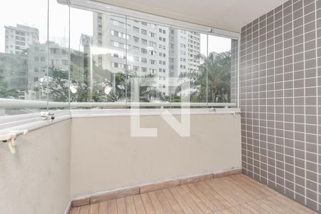 Varanda de apartamento à venda com 1 quarto, 40m² em Vila Buarque, São Paulo