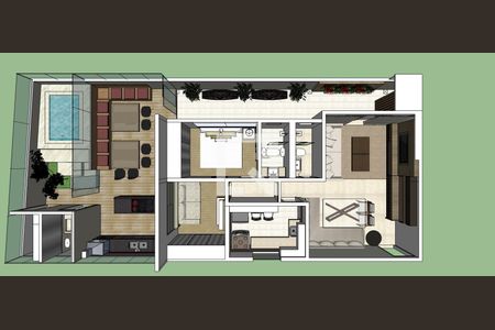 Apartamento para alugar com 2 quartos, 138m² em Buritis, Belo Horizonte