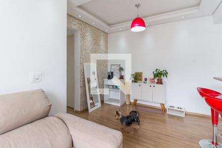 Sala de apartamento para alugar com 2 quartos, 47m² em Vila Mogilar, Mogi das Cruzes