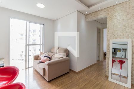 Sala de apartamento para alugar com 2 quartos, 47m² em Vila Mogilar, Mogi das Cruzes