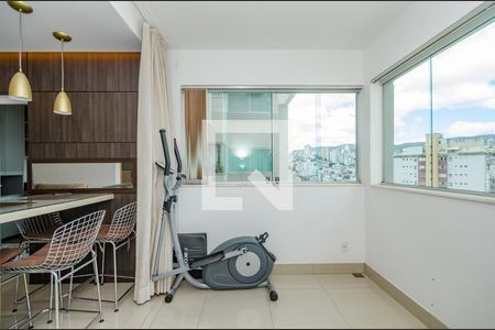 Sala de apartamento para alugar com 2 quartos, 68m² em Coracao de Jesus, Belo Horizonte