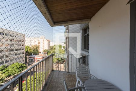 Varanda da Sala de apartamento para alugar com 1 quarto, 75m² em Maracanã, Rio de Janeiro