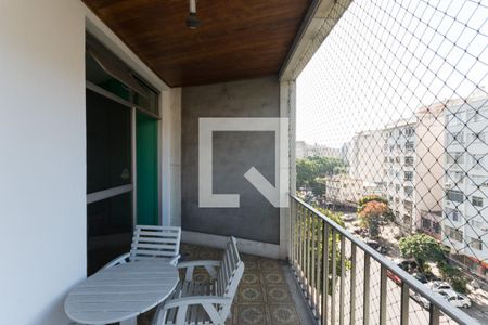 Varanda da Sala de apartamento para alugar com 1 quarto, 75m² em Maracanã, Rio de Janeiro