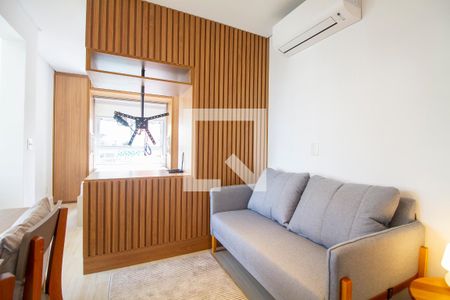 Sala de kitnet/studio à venda com 1 quarto, 55m² em Campo Belo, São Paulo