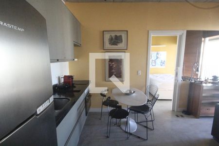 Sala/Cozinha de apartamento à venda com 1 quarto, 45m² em Vila Mariana, São Paulo