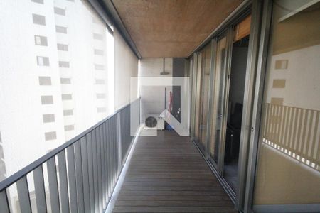 Varanda da Sala de apartamento para alugar com 1 quarto, 45m² em Vila Mariana, São Paulo
