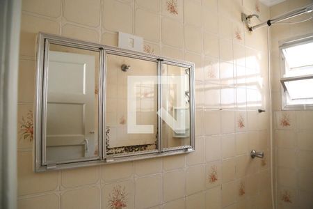 Banheiro Social de apartamento para alugar com 1 quarto, 28m² em Boqueirão, Praia Grande