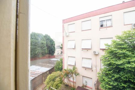 Vista da Sala de apartamento à venda com 1 quarto, 38m² em Jardim Dona Leopoldina, Porto Alegre