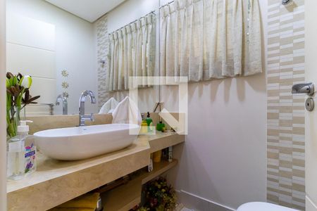 Lavabo de casa de condomínio à venda com 3 quartos, 229m² em Parque Rural Fazenda Santa Cândida, Campinas