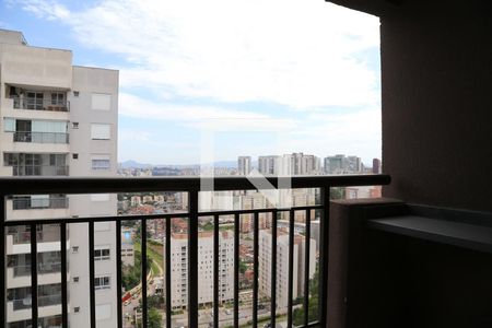 Varanda da Sala  de apartamento para alugar com 2 quartos, 47m² em Vila Andrade, São Paulo