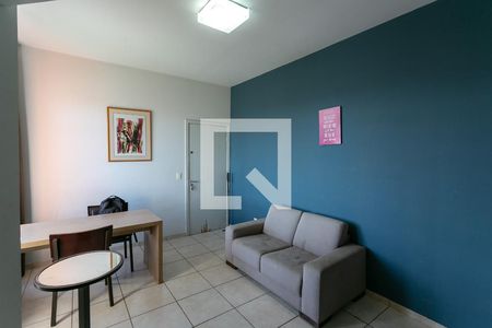 Sala de apartamento para alugar com 1 quarto, 47m² em Santa Efigênia, Belo Horizonte