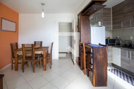 Sala de apartamento para alugar com 2 quartos, 62m² em Ribeirão da Ilha, Florianópolis