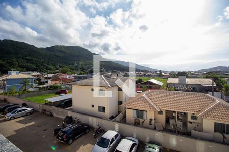 Vista da varanda da sala de apartamento para alugar com 2 quartos, 62m² em Ribeirão da Ilha, Florianópolis